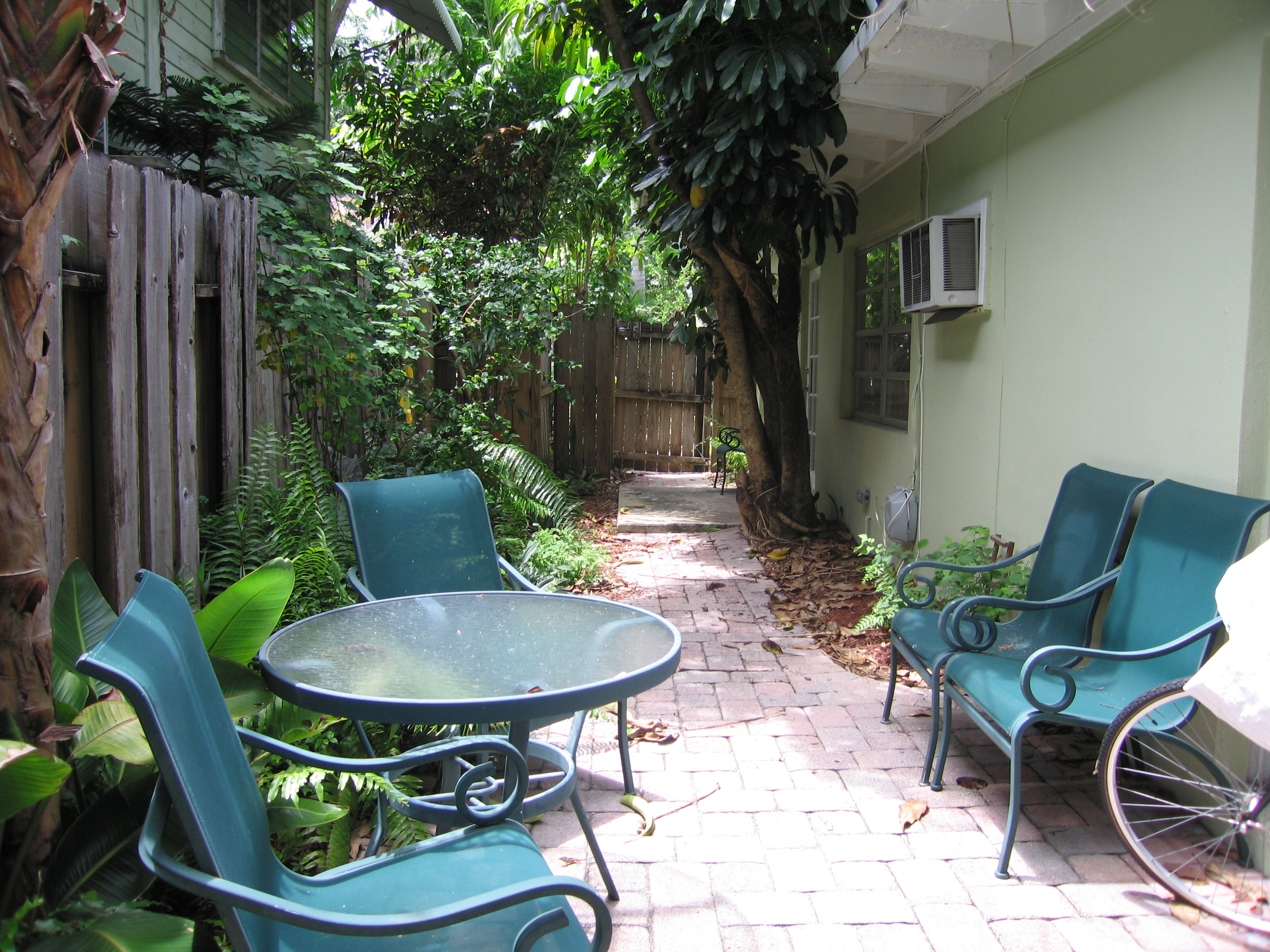 Rear One Bedroom Patio