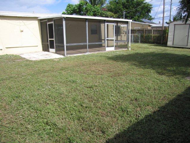 X Rear of house
